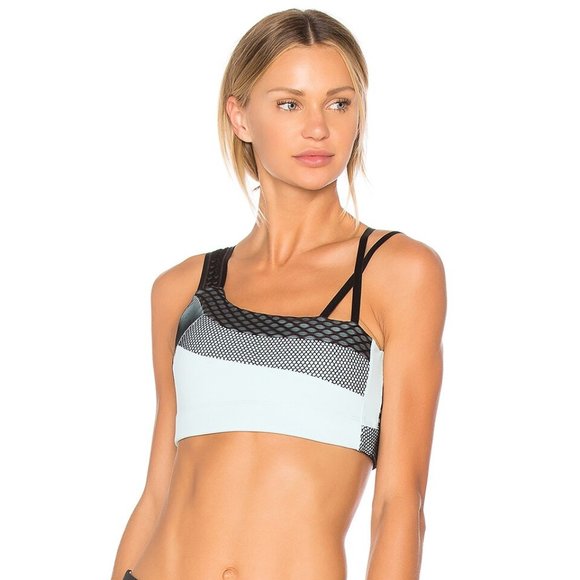 Lukka Lux Other - New Lukka Lux Chamber Sports Asymmetrical Niche Mid Impact Sports Bra NWT Small